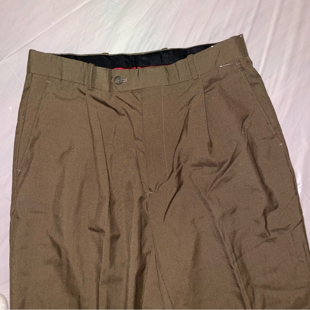 Moore Mens Tan Dress Pants